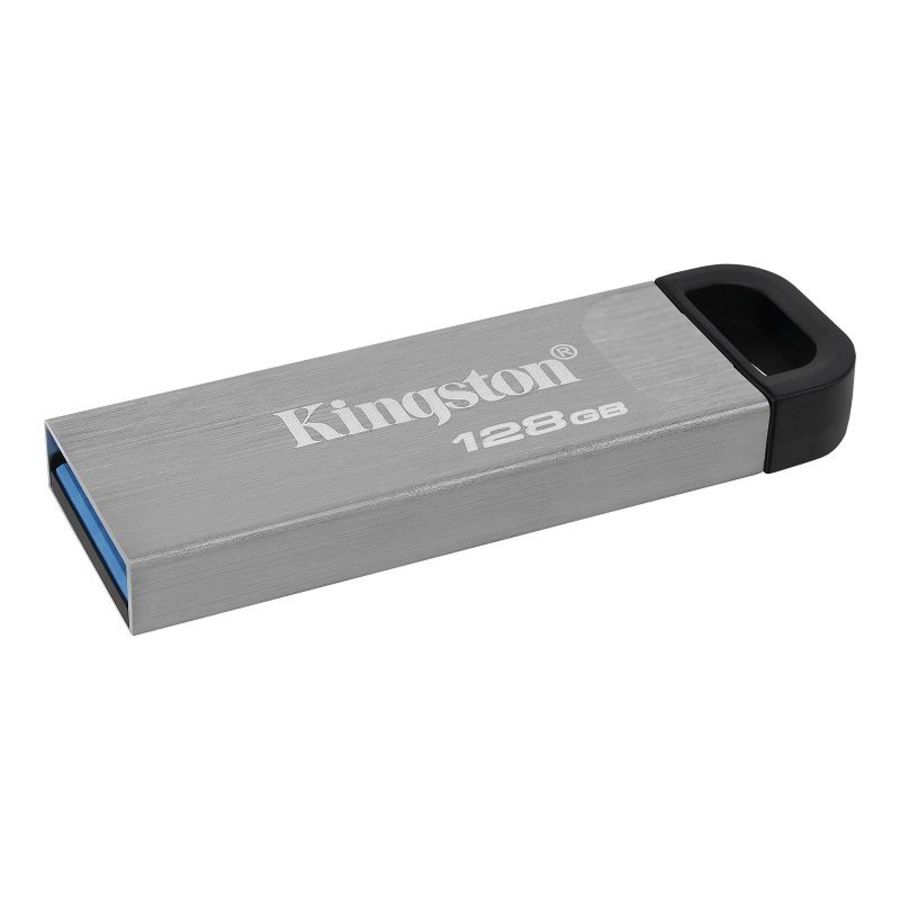 【DTKN/128GB】 金士頓 128G USB3.2 金屬外殼 高速讀取 隨身碟 本體附扣環