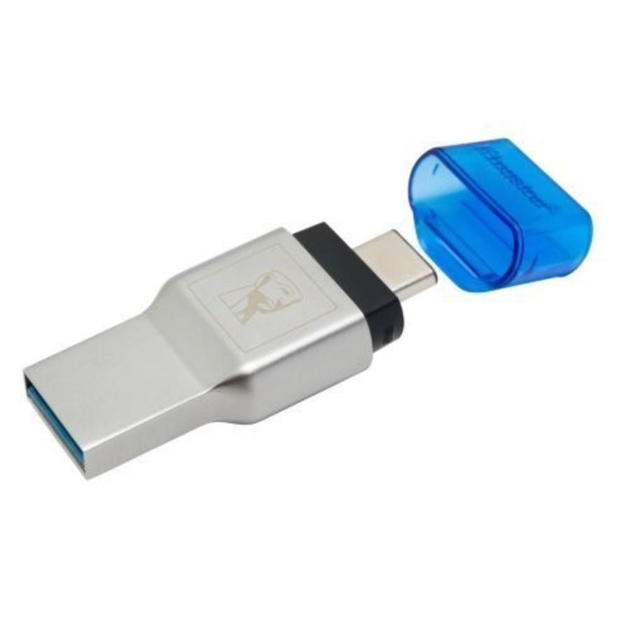 【FCR-ML3C】 金士頓 Micro SD 系列 記憶卡 讀卡機 對應 USB3.1 與 Type-C-thumb