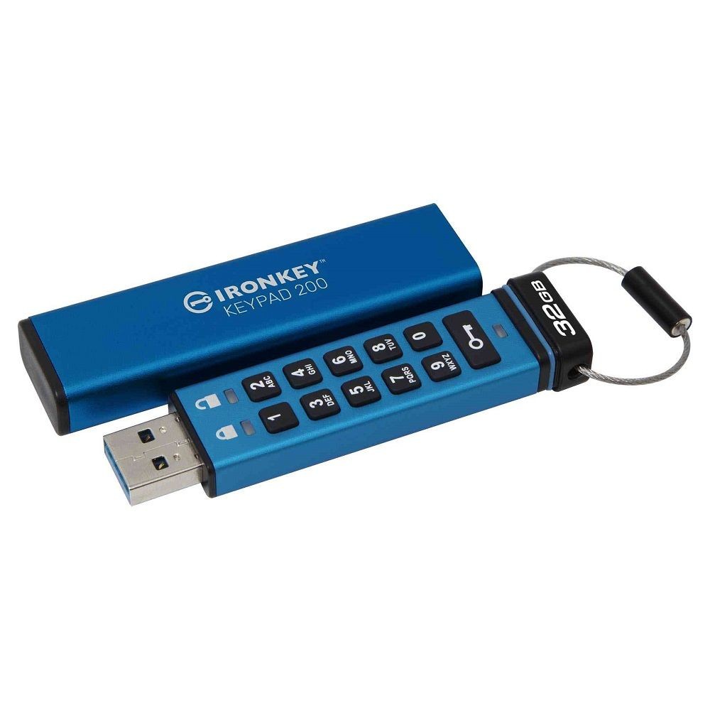 【IKKP200/32GB】 金士頓 32G KP200 數字鍵 加密 隨身碟 支援 USB3.2-thumb