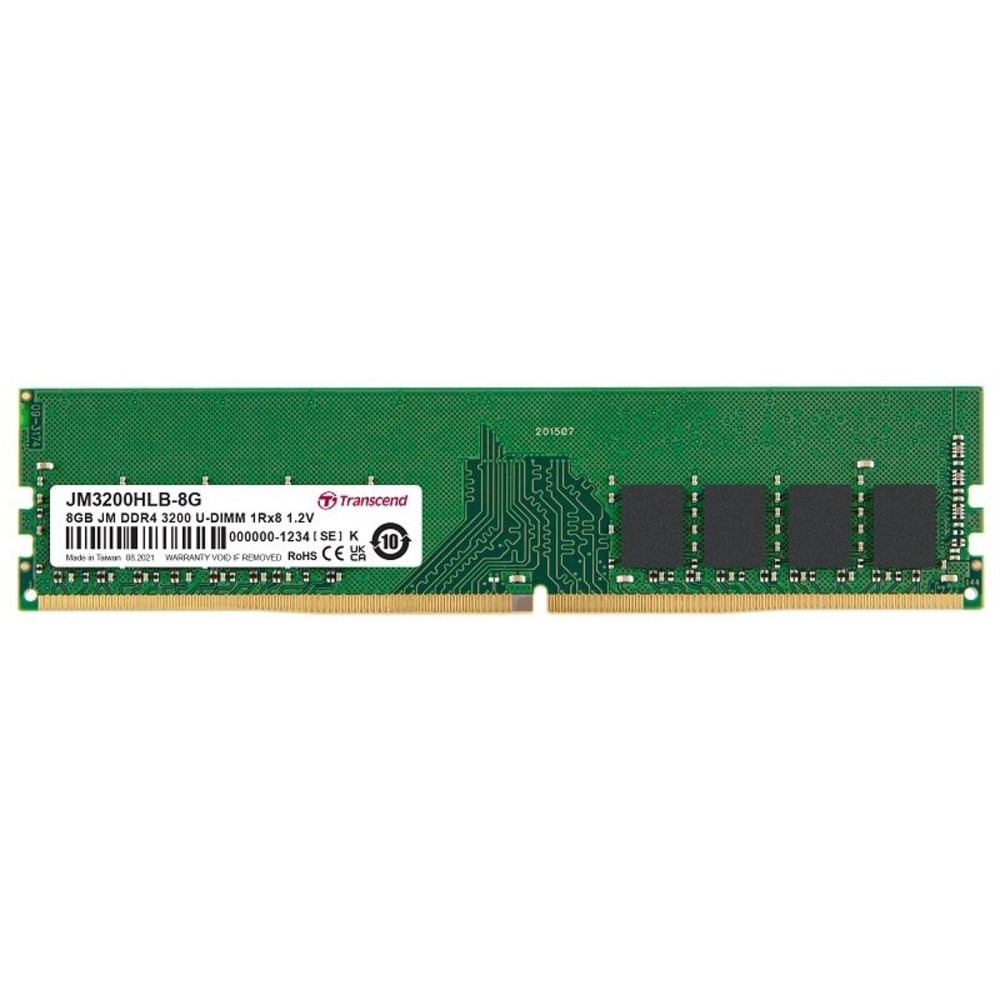 【JM3200HLB-8G】 創見 8GB DDR4-3200 桌上型 記憶體