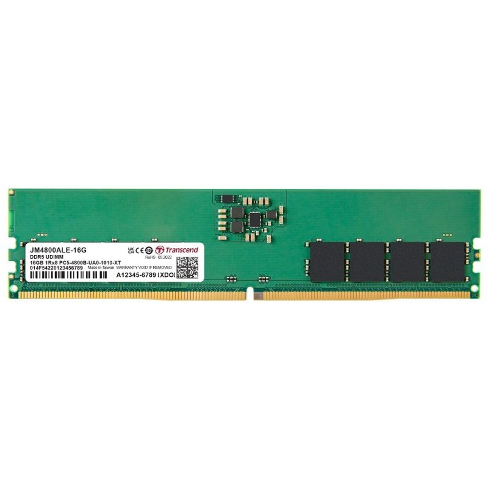 【JM4800ALE-16G】 創見 16GB DDR5-4800 LONG-DIMM 桌上型 記憶體 封面照片