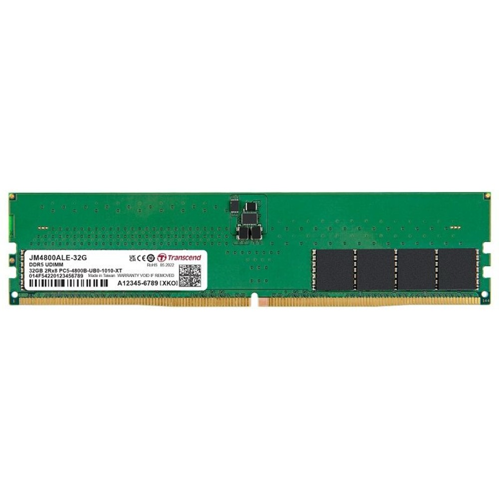 JM4800ALE-32G-【JM4800ALE-32G】 創見 32GB DDR5-4800 LONG-DIMM 桌上型 記憶體