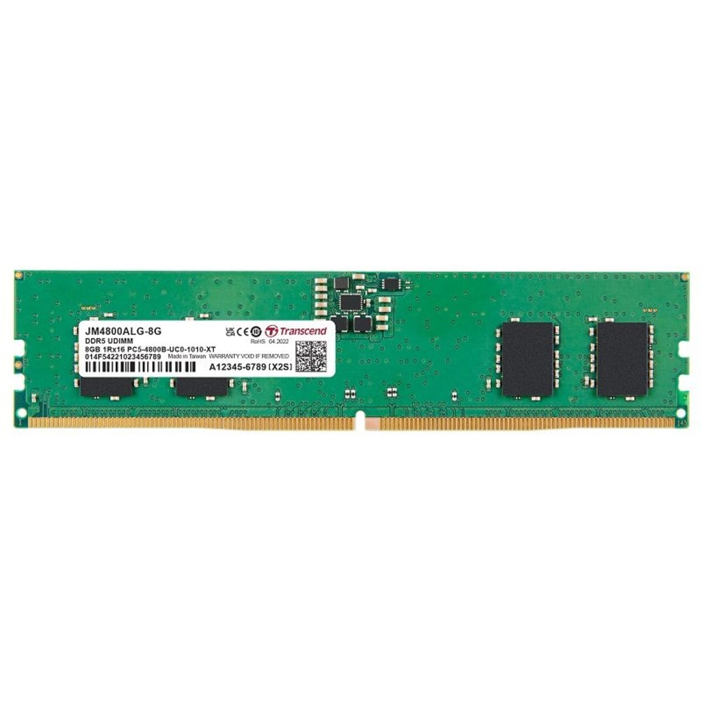 【JM4800ALG-8G】 創見 8GB DDR5-4800 LONG-DIMM 桌上型 記憶體 封面照片