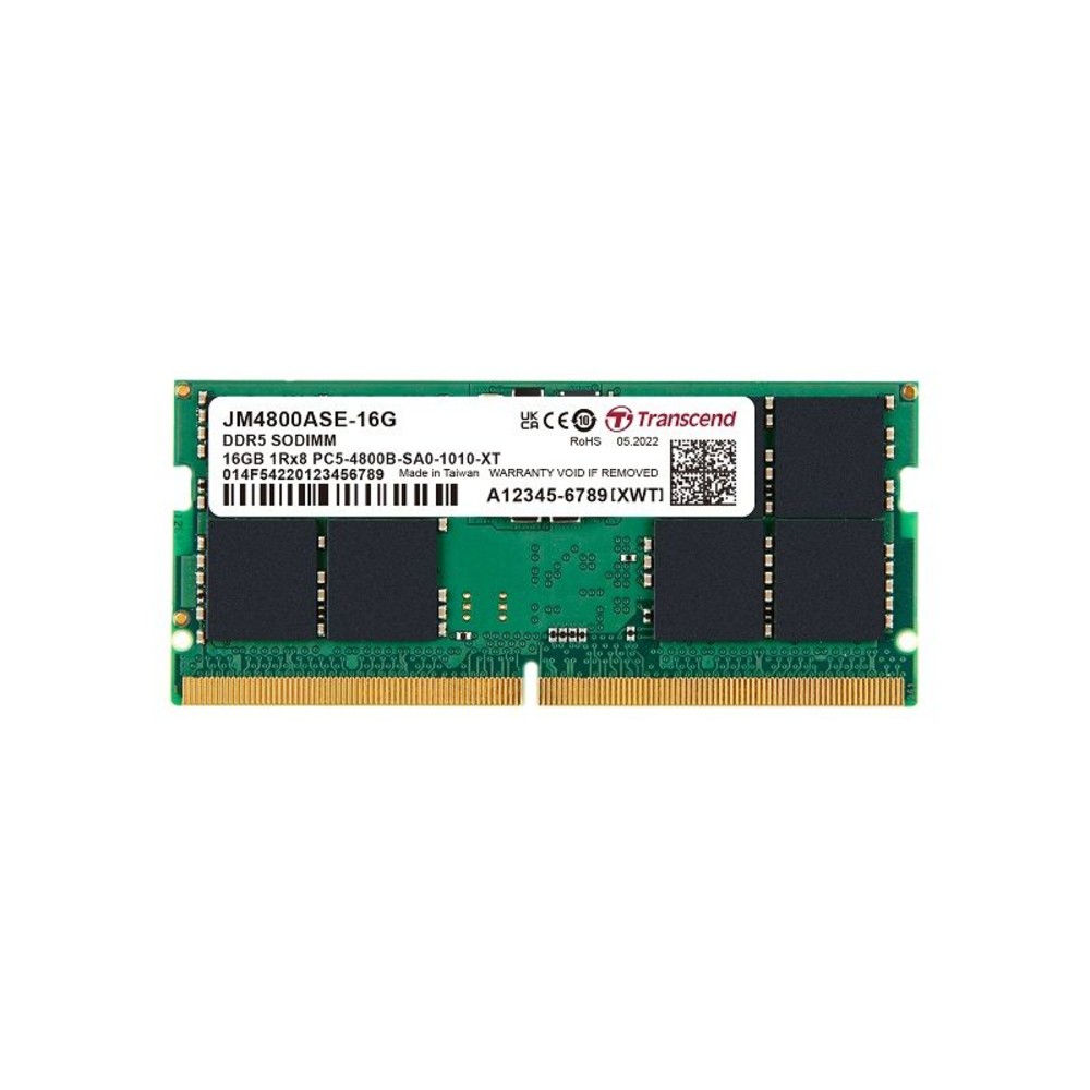 【JM4800ASE-16G】 創見 16GB DDR5-4800 SO-DIMM 筆記型 記憶體-thumb