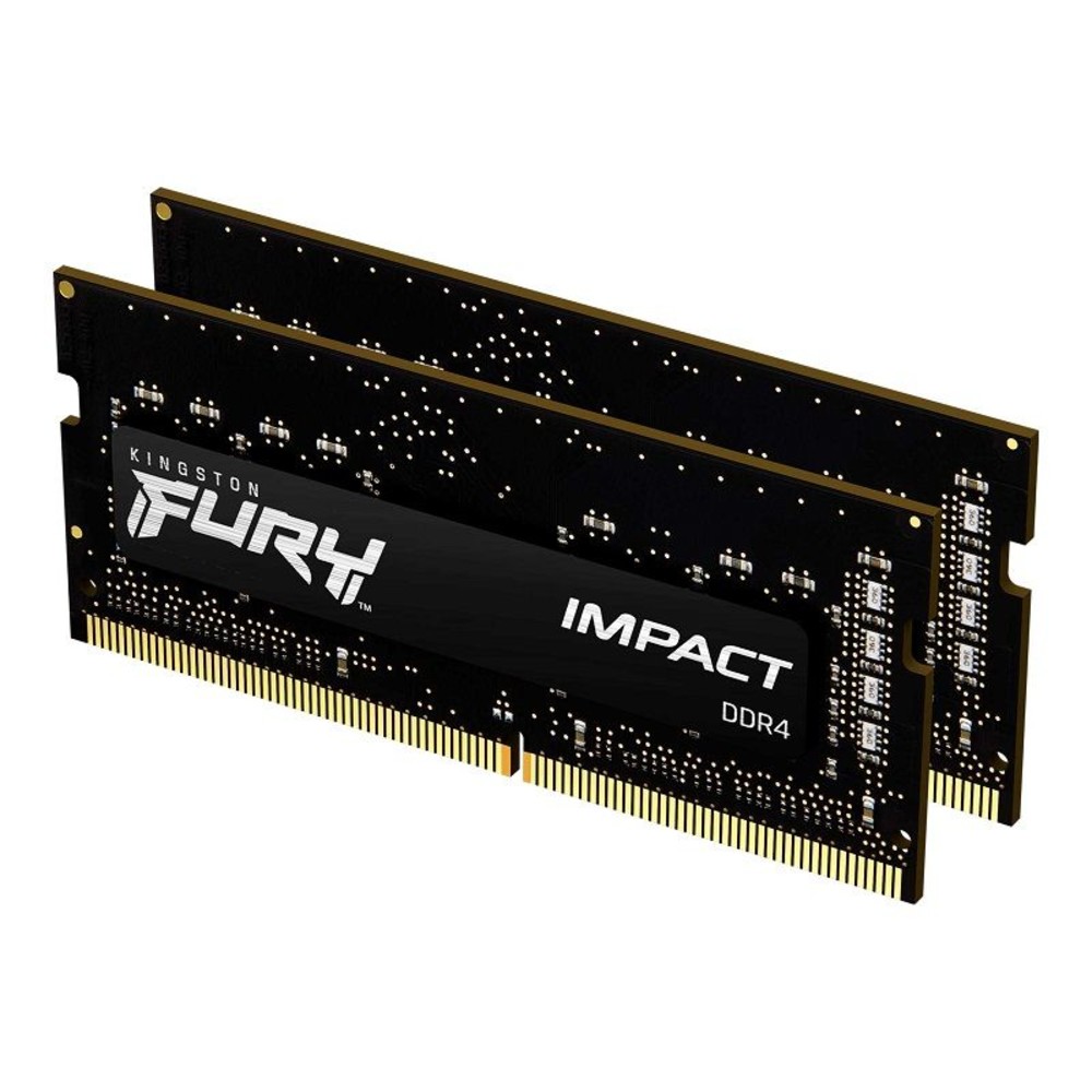 【KF432S20IBK2/64】 金士頓 32GB x2 DDR4-3200 筆記型 記憶體 IMPACT-thumb