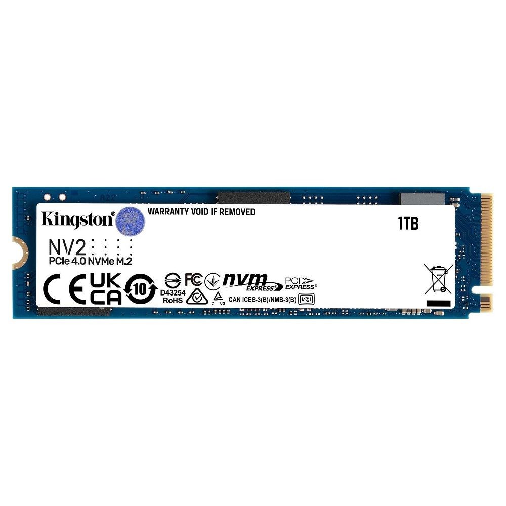 SNV2S-1000G-【SNV2S/1000G】 金士頓 1TB M.2 NV2 PCIe 4.0 NVMe SSD 固態硬碟 支援2280
