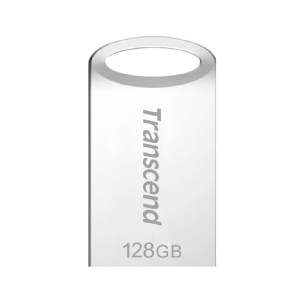 TS128GJF710S-【TS128GJF710S】 創見 128GB JF710 USB 3.1 霧面銀 金屬外殼 短版 隨身碟