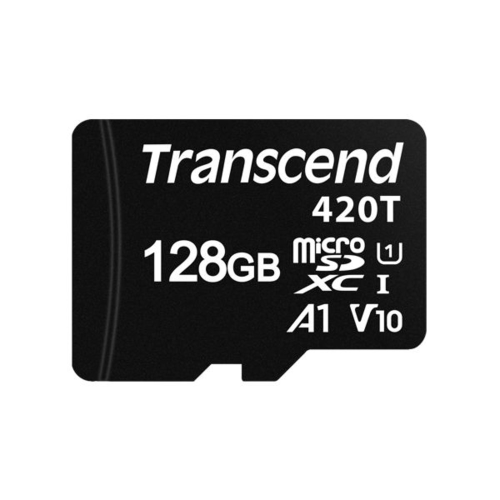 【TS128GUSD420T】 創見 128GB USD420T 工業用 Micro-SD 記憶卡 3年保固 封面照片