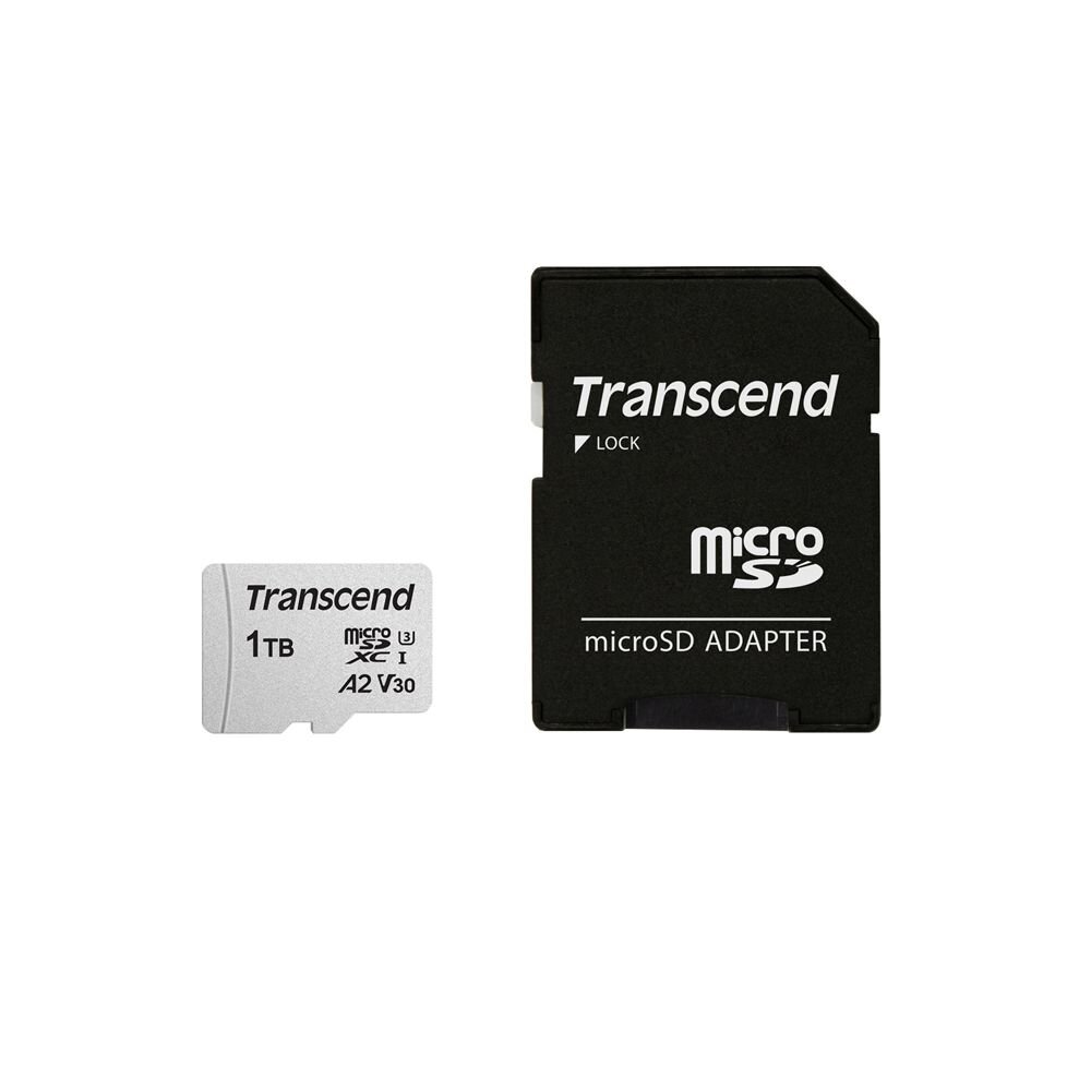  【TS1TUSD300S-A】 創見 1TB Micro SDXC 手機 記憶卡 U3 A2 V30