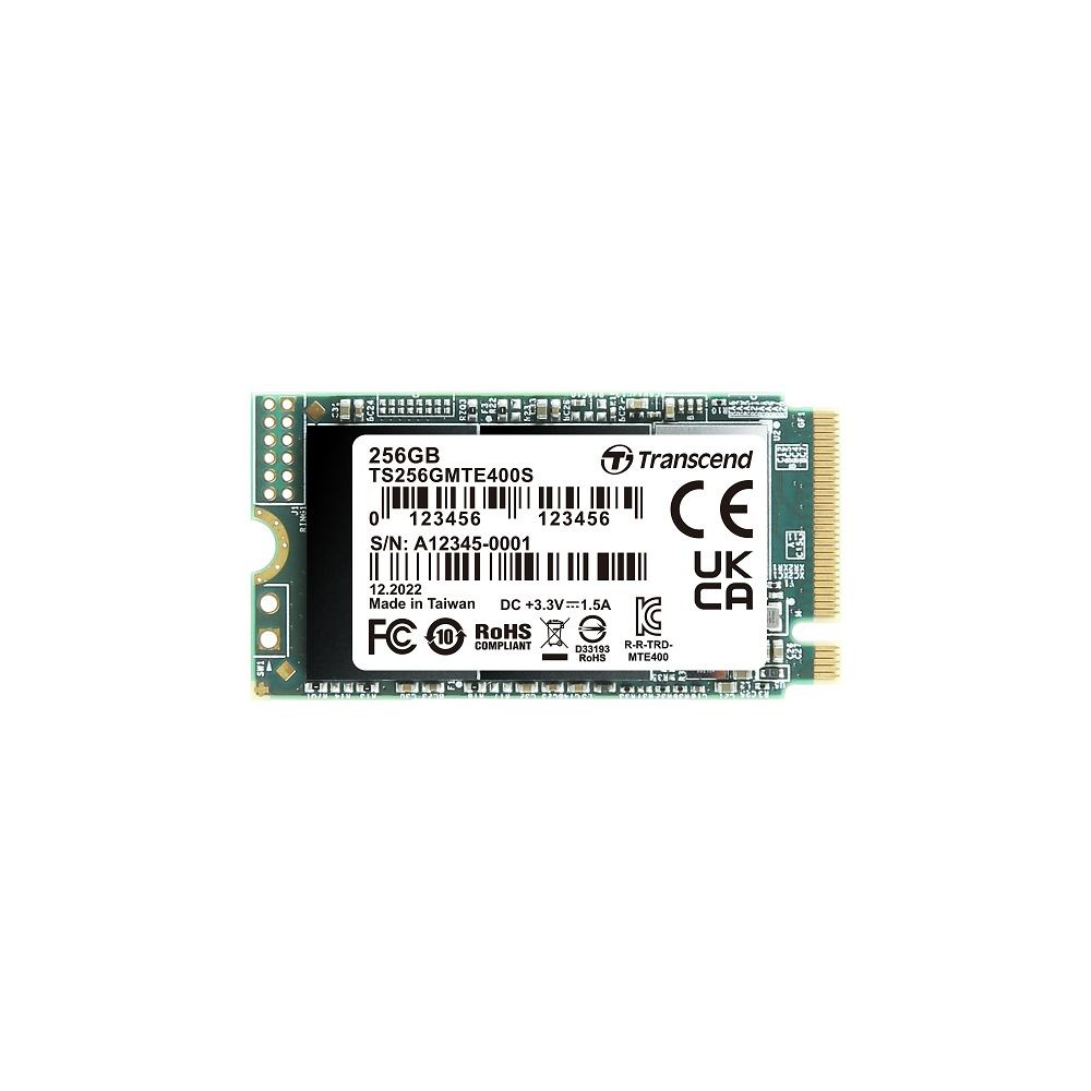 【TS256GMTE400S】 創見 256GB M.2 2242 NVMe PCIe SSD 固態硬碟 封面照片