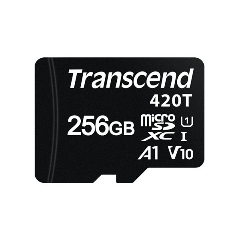 TS256GUSD420T-【TS256GUSD420T】 創見 256GB 420T 工業用 Micro-SD 記憶卡 3年保固