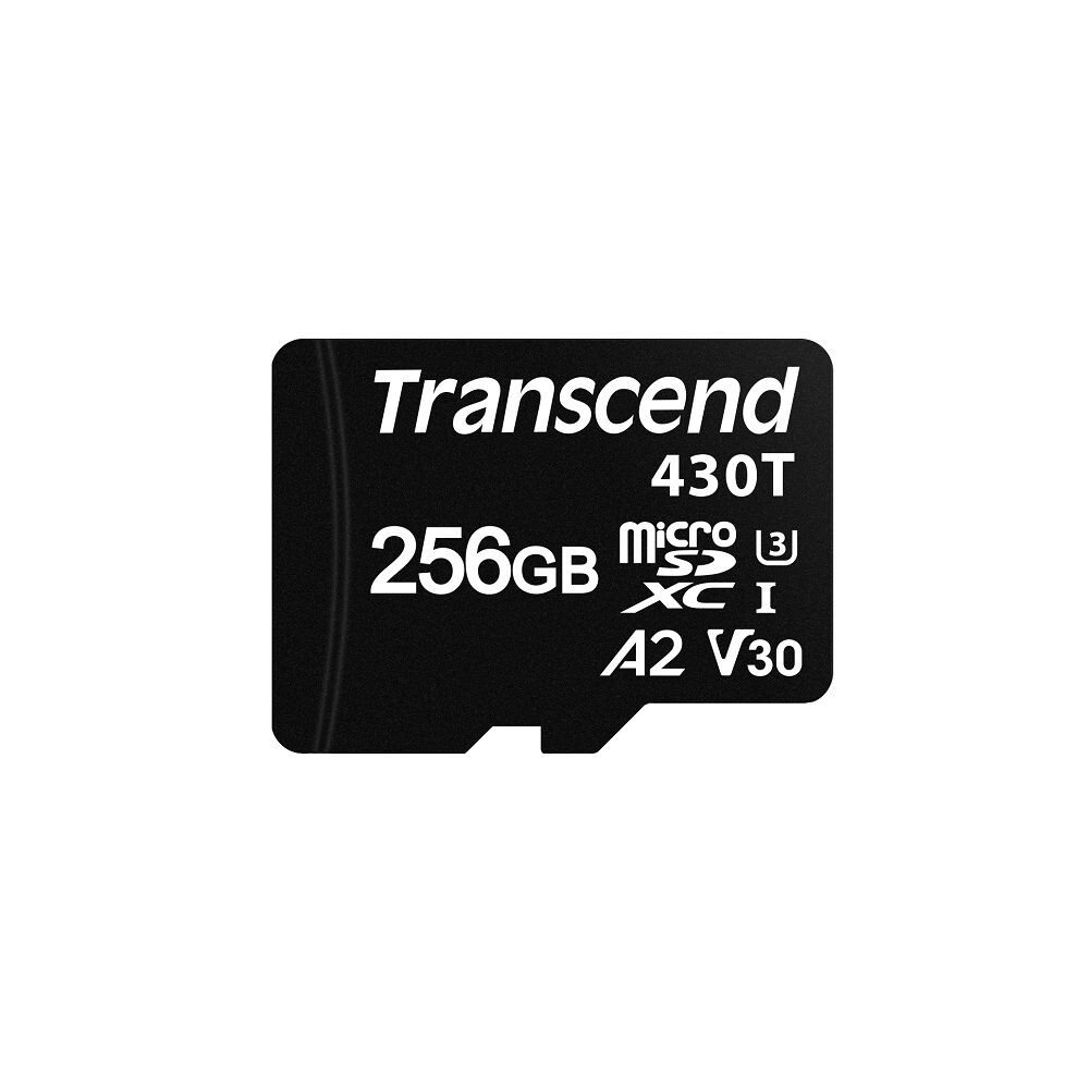 TS256GUSD430T-【TS256GUSD430T】 創見 256GB micro SD 記憶卡 醫療器材 監視系統 POS終端機