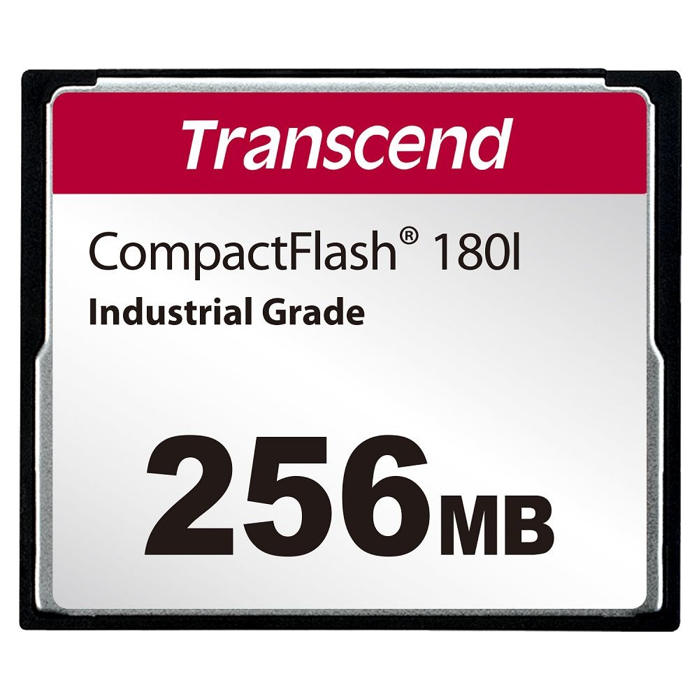 TS256MCF180I-【TS256MCF180I】 創見 256MB CF180I 工業用 CF 記憶卡 MLC 顆粒