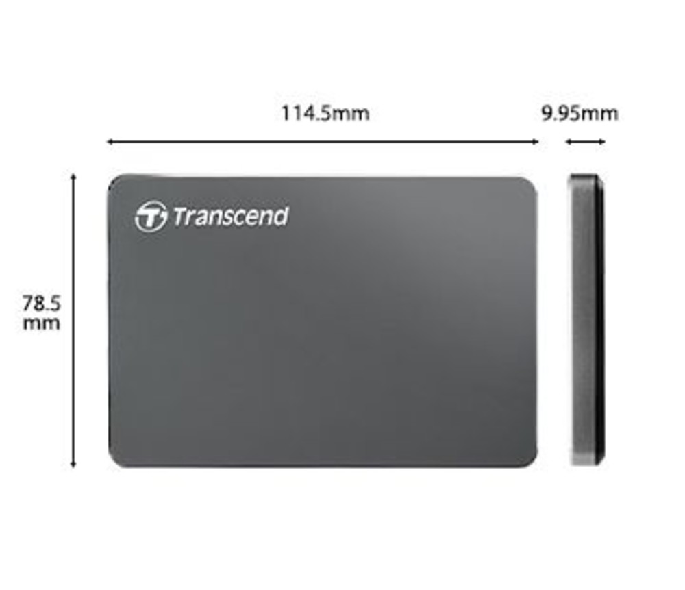 【TS2TSJ25C3N】 創見 2TB USB3.1 2.5吋 行動硬碟 鋁殼設計 輕巧奢華 3年保固-圖片-7