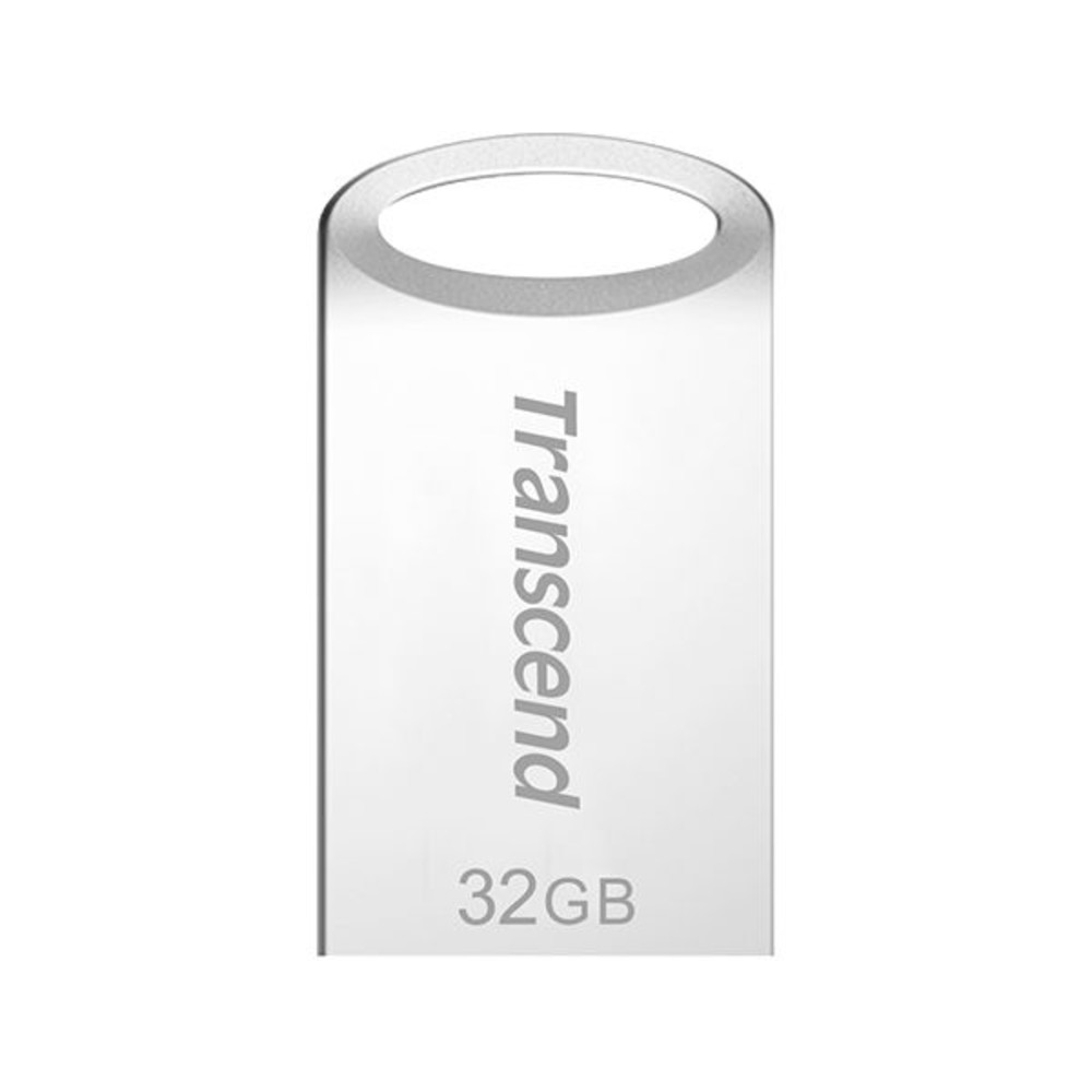 TS32GJF710S-【TS32GJF710S】 創見 32GB JF710 USB 3.1 霧面銀 金屬外殼 短版 隨身碟