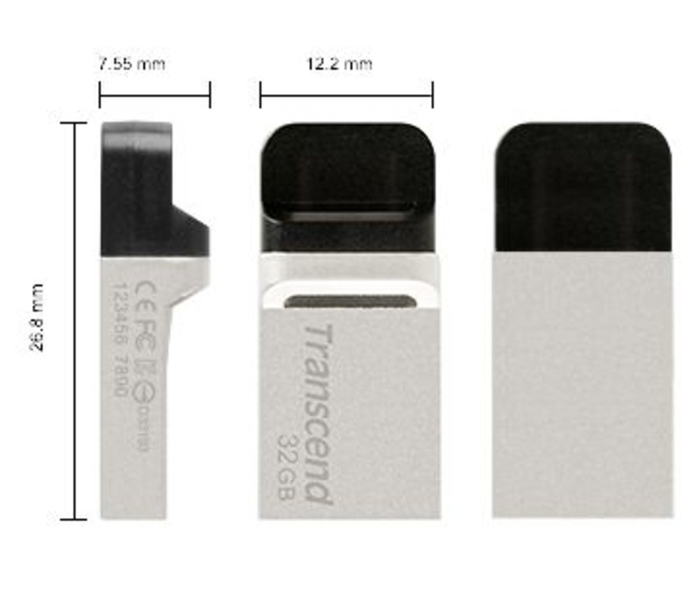 【TS32GJF880S】 創見 32GB USB3.1 OTG 隨身碟 Micro USB 金屬外殼-圖片-5
