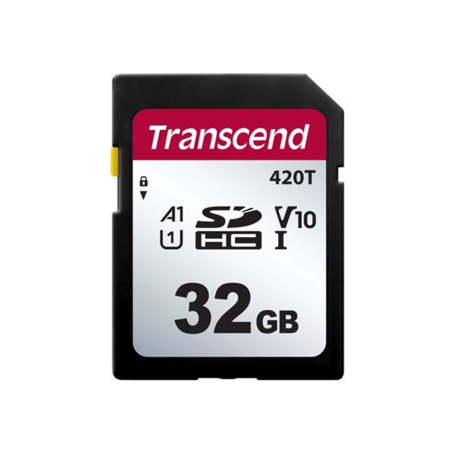 TS32GSDC420T-【TS32GSDC420T】 創見 32GB SDHC 工業用 記憶卡 支援 A1 U1 V10