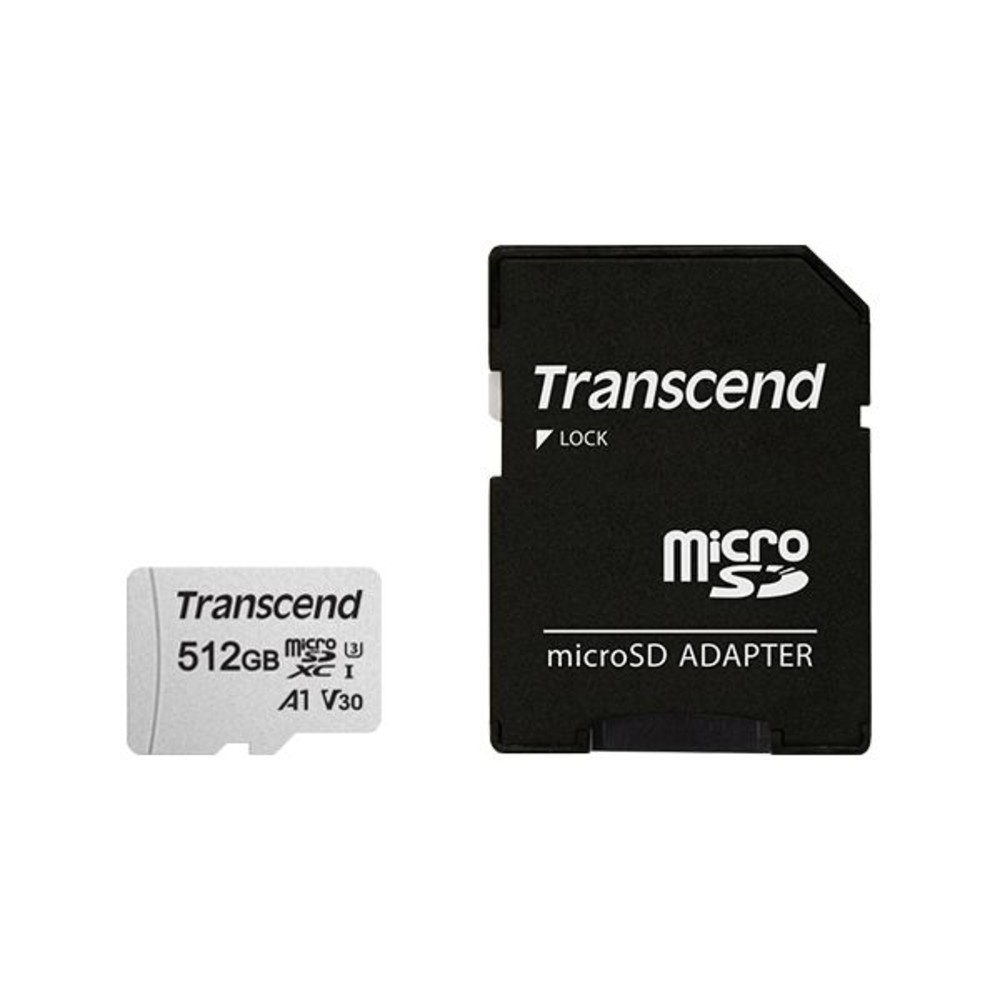【TS512GUSD300S-A】 創見 512GB Micro SDXC 手機 記憶卡 U3 A1 V30 封面照片