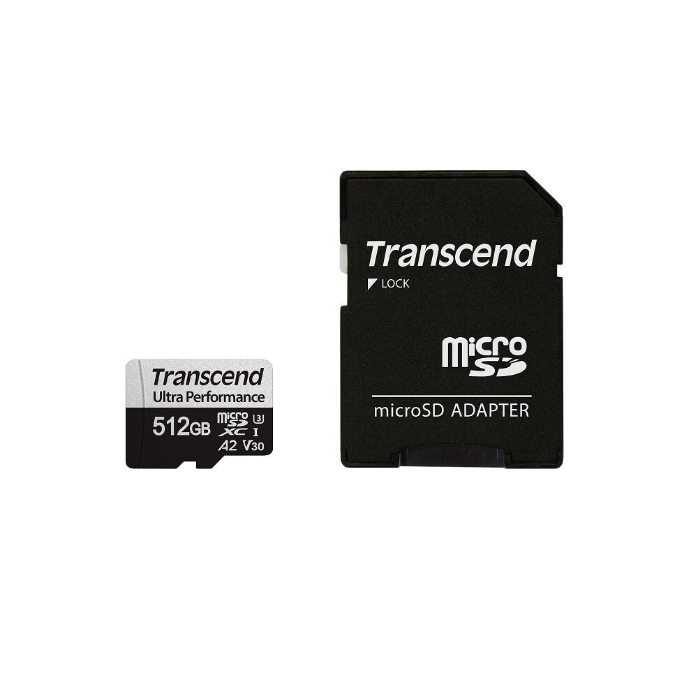 TS512GUSD340S-【TS512GUSD340S】 創見 512GB 340S Micro-SD 記憶卡 支援 A2 APP加速