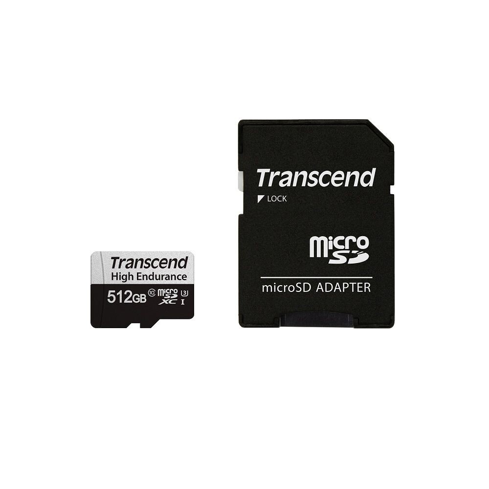 【TS512GUSD350V】創見512GBmicroSDXC高耐用記憶卡行車記錄器監視攝影機