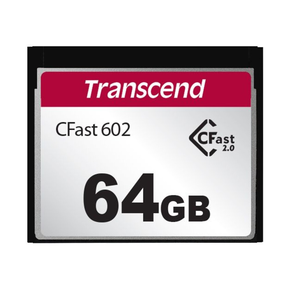 【TS64GCFX602】 創見 64GB CFast SATA 記憶卡 MLC 顆粒 非傳統CF卡 封面照片