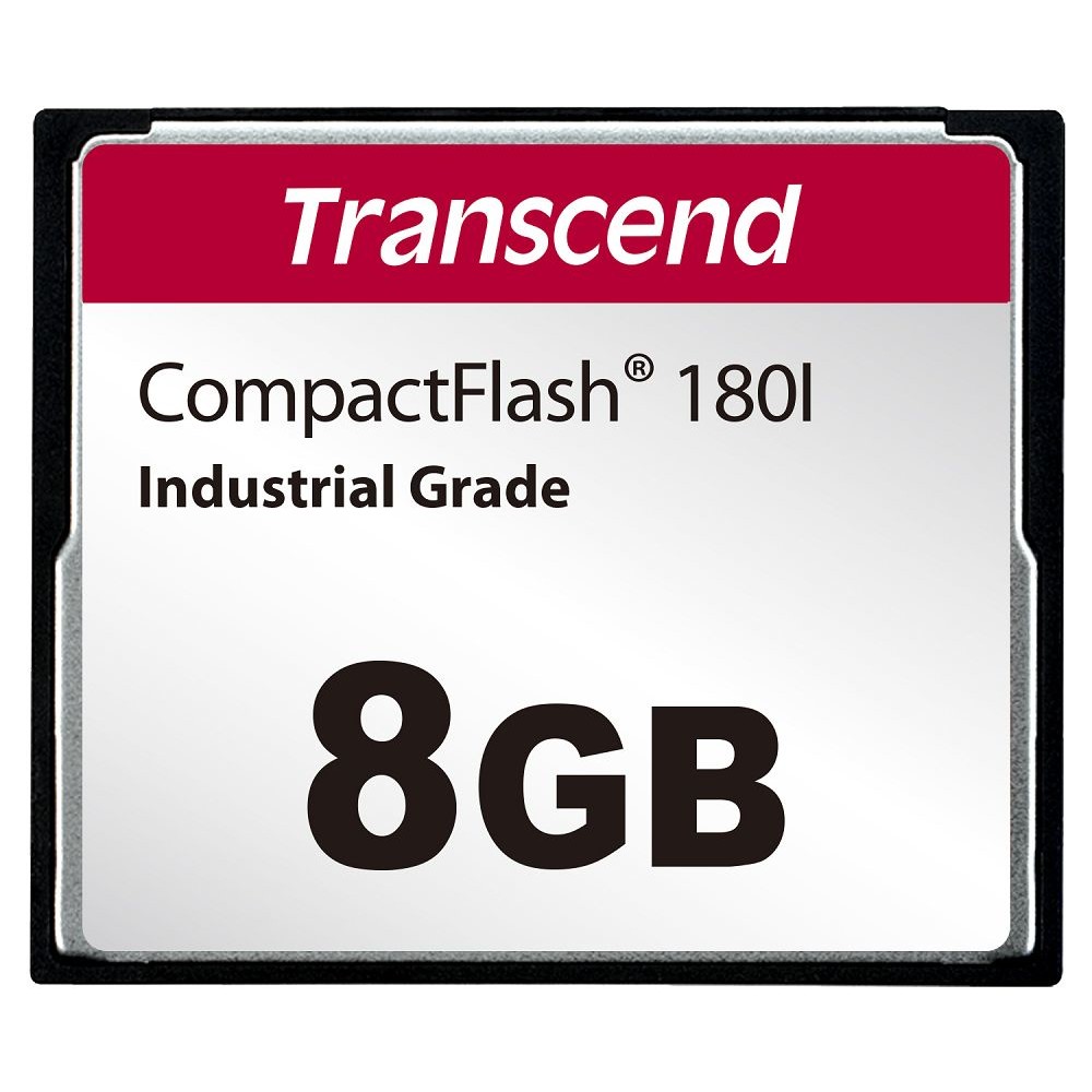 TS8GCF180I-【TS8GCF180I】 創見 8GB CF180I 工業用 CF 記憶卡 MLC 顆粒